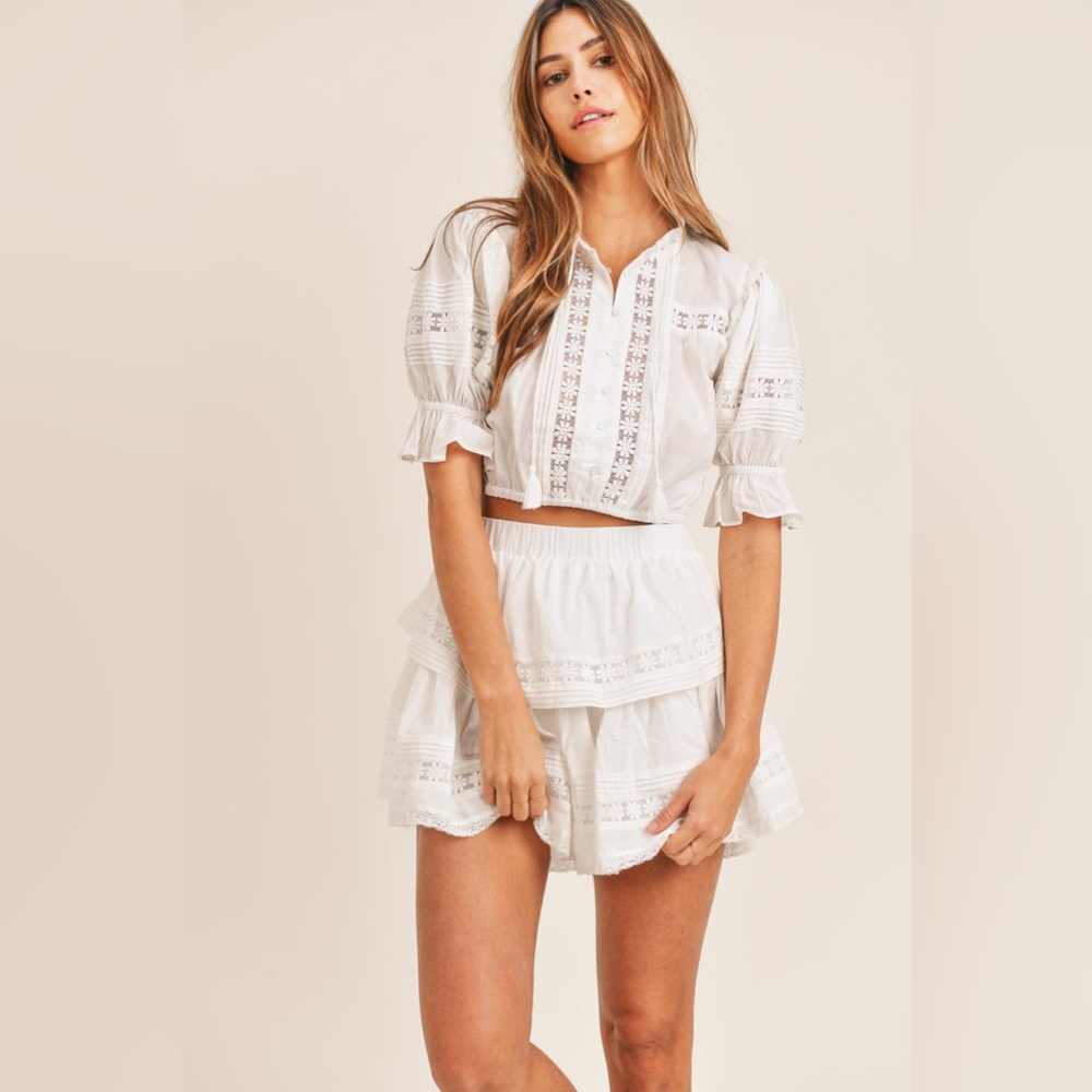 Mable Riley Top and Skirt Set